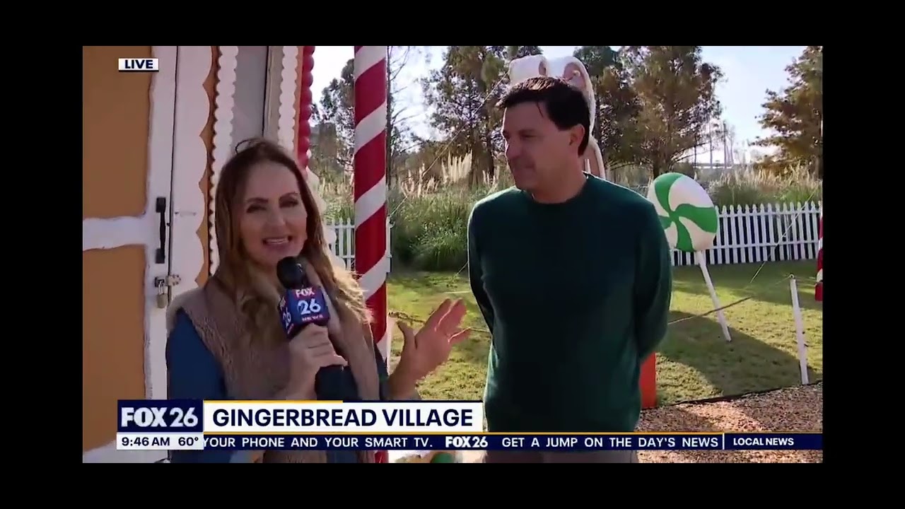 Fox26 Houston - City Place Gingerbread Village