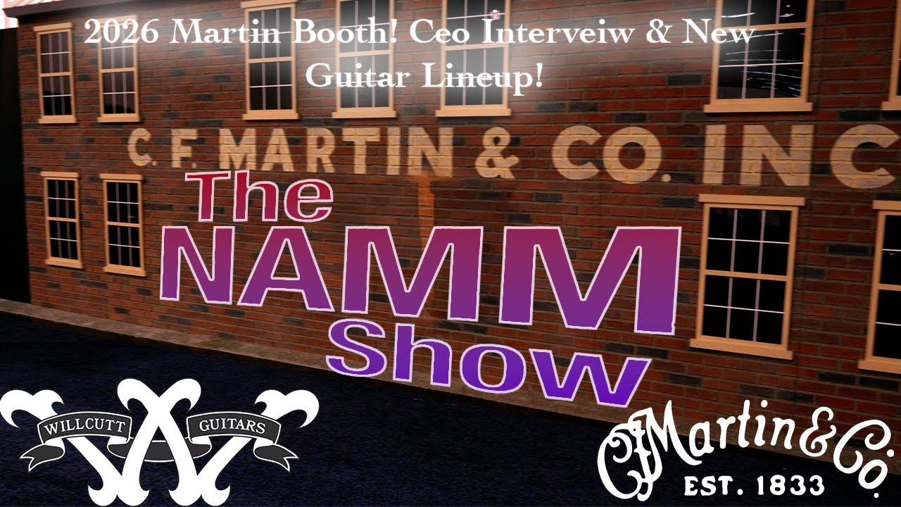 NAMM 2026 Martin Booth! CEO Interveiw & 2026 line Up!