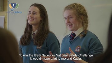 ESB Networks National Safety Challenge National Finalists - Desmond College