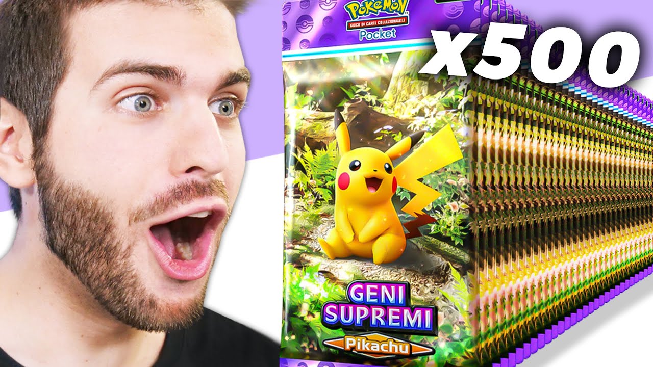 Ho Aperto 500 Bustine su TCG Pocket | Geni Supremi
