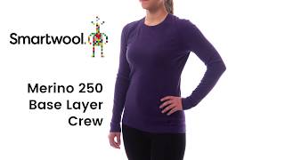 Smartwool Womens Merino 250 Base Layer Crew