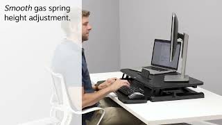 Fellowes Corsivo Sit-Stand Workstation