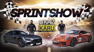 SPRINTSHOW2 #1 | MERCEDES-AMG GTS vs. PORSCHE GT3 | KONĚ vs. ZKUŠENOSTI
