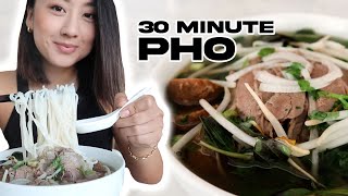 How to Make Quick Beef Pho in 30 Minutes