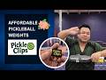 PickleClips - Affordable Pickleball Weights (Alternative To Slyce Slydrs)