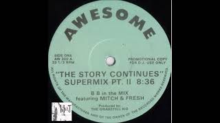B B Featuring Mitch & Fresh - Wot The Hell (D.J. Techno Breaks & Beats) -1988