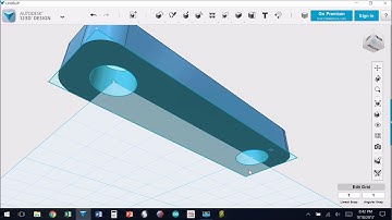 123D Design - Designing 1, 2, and a 4 hole base templates