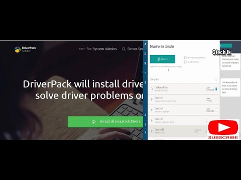 How to install drivers for your Laptop & Desktop: DriverPack Solution ...