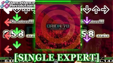 【DDR MAX】 ORION.78 (civilization mix) [SINGLE EXPERT] 譜面確認＋クラップ