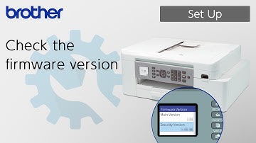 Check the firmware version[Brother Global Support]