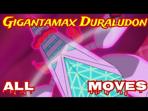 Gigantamax Duraludon All Attacks Moves Pokemon TSCRChannel