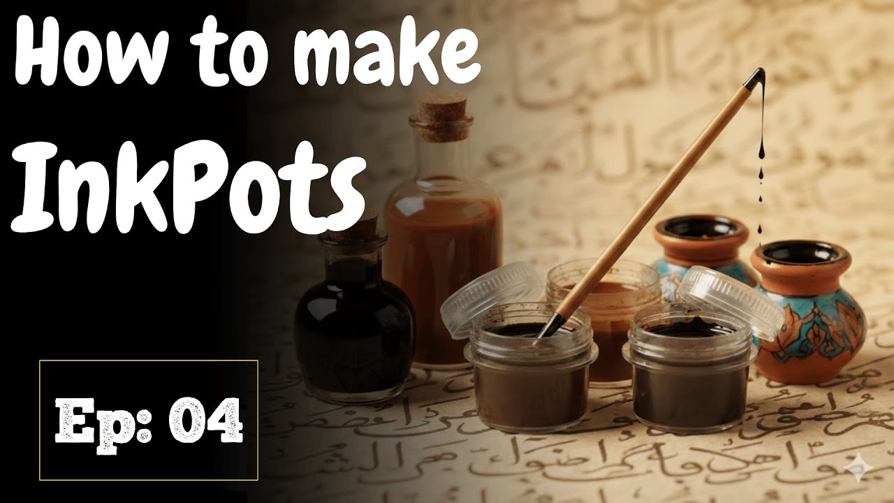 Types of Calligraphy Inks | Which Ink is Best for Arabic Calligraphy #paintasticvalley #inks