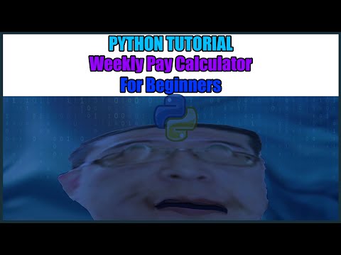 PYTHON TUTORIAL FOR BEGINNERS #:4 CALCULATING WAGE WITH OVERTIME