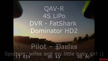 Crash on QAV-R Betaflight AirMode 4S LiPo