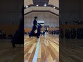 1対1の場面からの予測技。決めきれず悔しい...まだまだ修行不足。#kendo #剣道 #梶谷彪雅 #剣道部 #剣道男子
