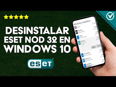 Cómo Desinstalar ESET NOD32 de una PC con Windows 10 - Configuración del Sistema