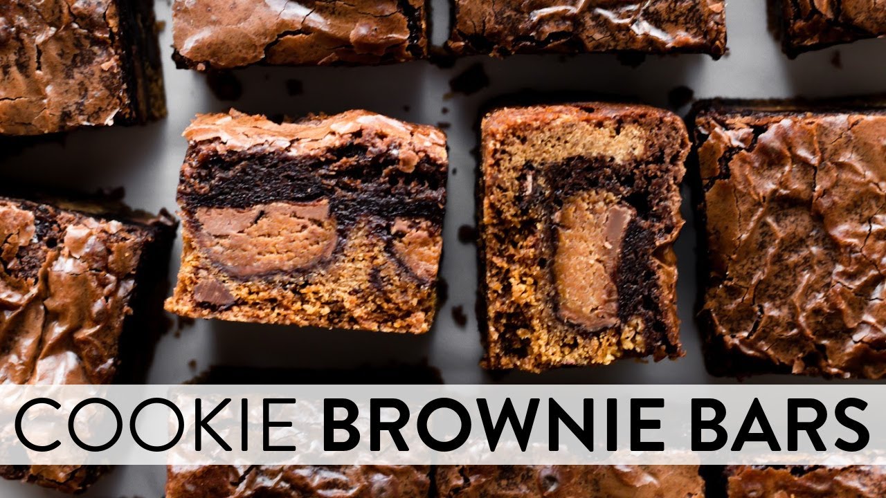 Chocolate Chip Cookie Brownie Bars | Sally's Baking