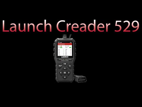Launch Creader 529 OBDII scanner. First look, testing on a 2016