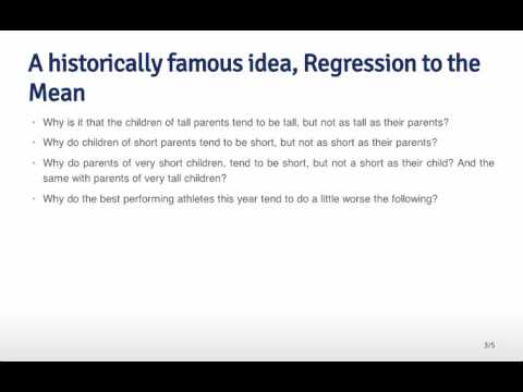 Data Scientist's Toolbox: Regression Models