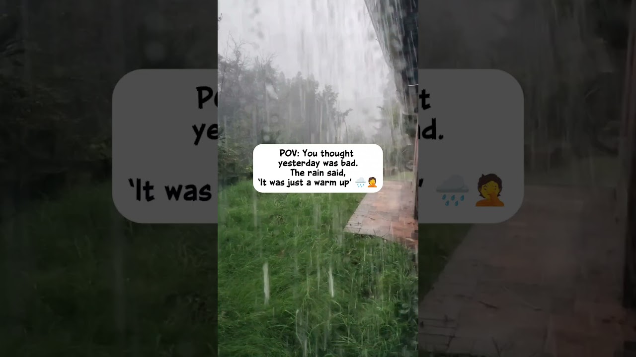 Rain update: 26ml in 1hr. Tauranga lost power. Traffic lights? On strike. Sky’s still sobbing. 💦☔