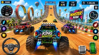🔥Monster Truck Mega Ramp Racing 🚛 2026 Impossible Stunts, Crashes & Epic Gameplay Part 4 | Darcrays screenshot 4
