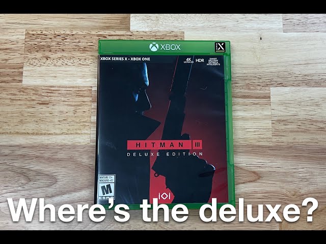 Hitman 3 - (XSX) Xbox Series X [UNBOXING] – J&L Video Games New York City