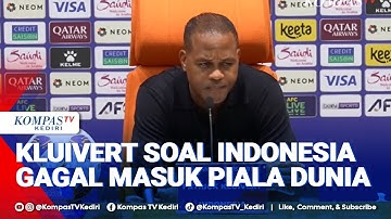 Pelatih Patrick Kluivert Angkat Bicara Usai Timnas Kalah 0-1 dari Irak dan Gagal ke Piala Dunia