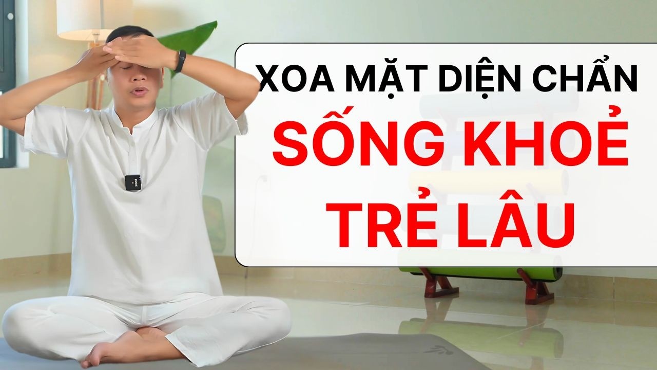 12 động tác xoa mặt Diện Chẩn - Sống khoẻ trẻ lâu | Hải Ninh Yoga