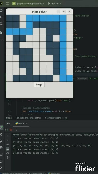 Maze Solver in Python - BFS Shortest Path - YouTube