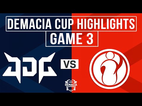 JDG vs IG Highlights Game 3 | Demacia Cup 2025 Finals | JD Gaming vs Invictus Gaming