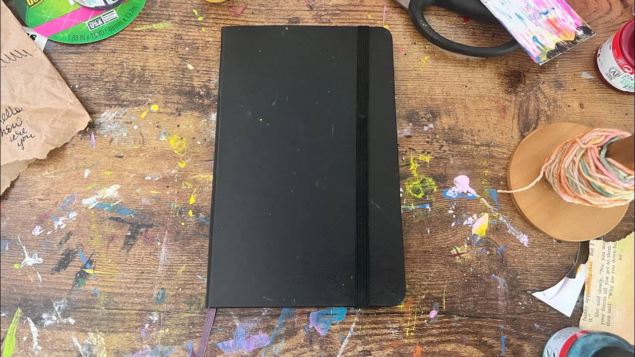 Moleskine Sketchbook Flip Through plus life update YouTube