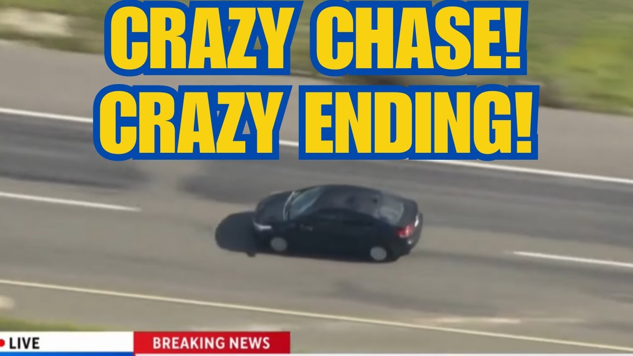 High Speed Stolen Car Chase In LA - YouTube
