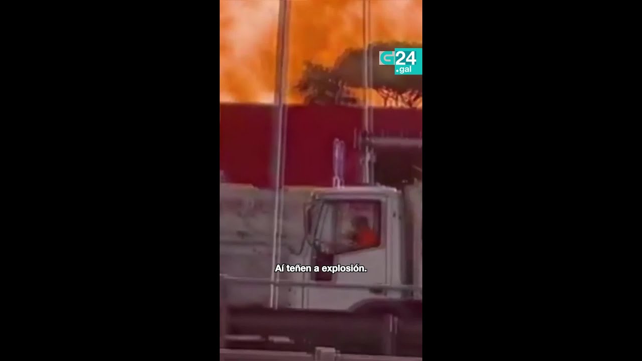 🚨 ROMA | A explosión dunha GASOLINEIRA deixa, polo menos, TRINTA persoas FERIDAS