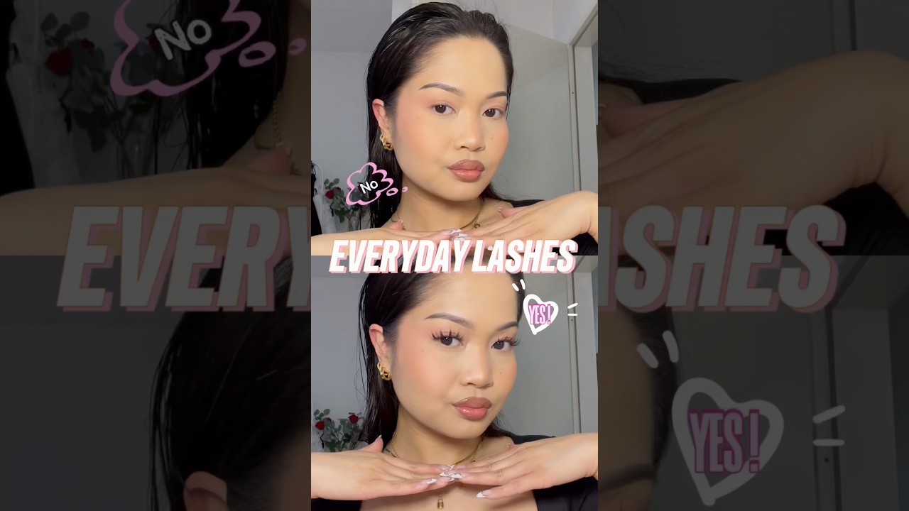 my everyday lashes tutorial! 😍 