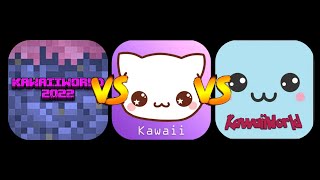 KawaiiWorld 2022 VS KawaiiCraft VS KawaiiWorld