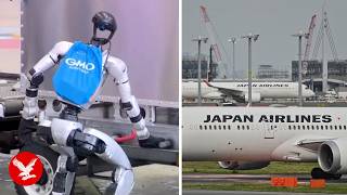 Japan Airlines trials humanoid robot as baggage handler in Tokyo