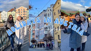 austria travel diaries | holiday season in vienna and innsbruck!