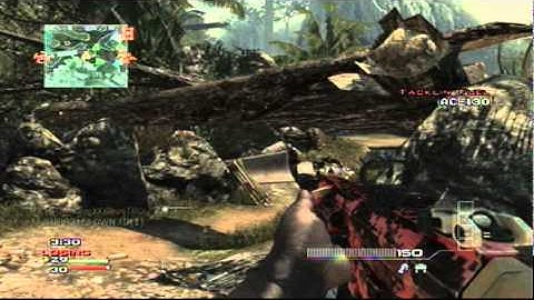 Call of Duty MW3 multiplayer gameplay 25-6 kill confirmed in village
