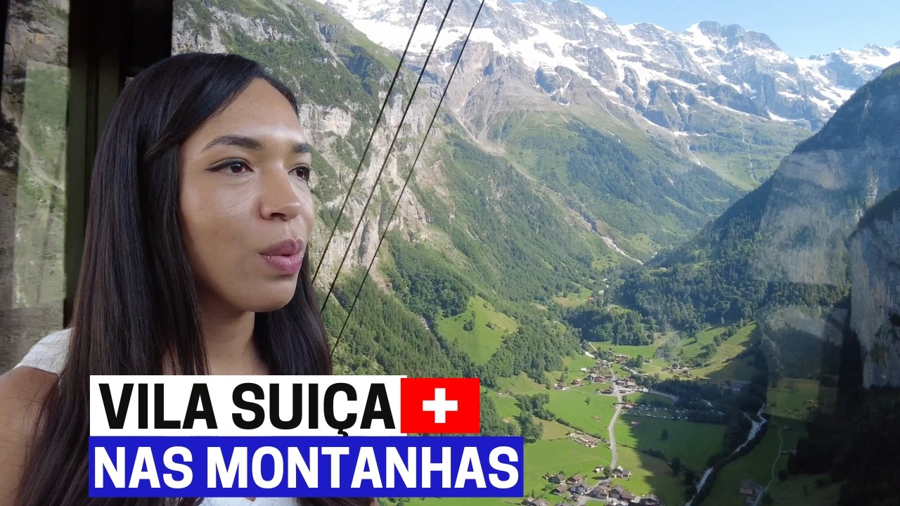 UMA VILA SUIÇA NO ALTO DA MONTANHA