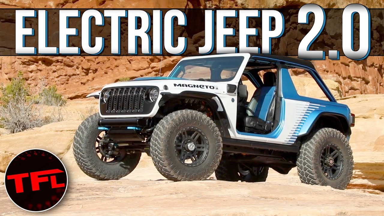 Hummer EV Beware: The Jeep Wrangler Magneto  Can Do a 0-60 MPH in About  2 Seconds! - YouTube