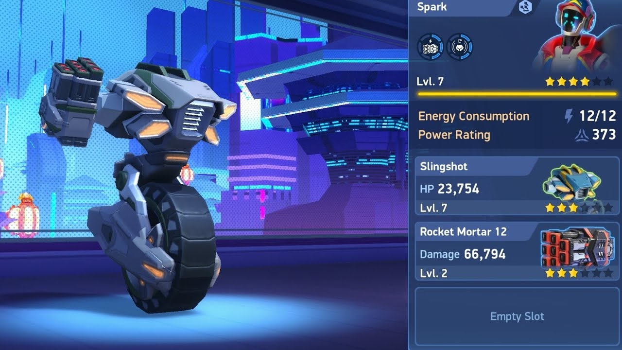 Slingshot Rocket Mortar 12 | Mech Arena - YouTube