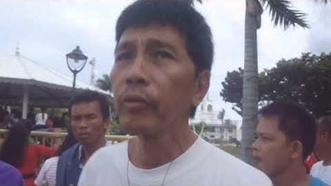 Interview with voter registering for SK and barangay elections