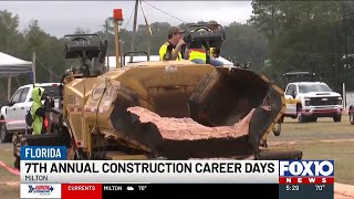 Construction Career Days gives students a hands-on look at construction and transportation career...