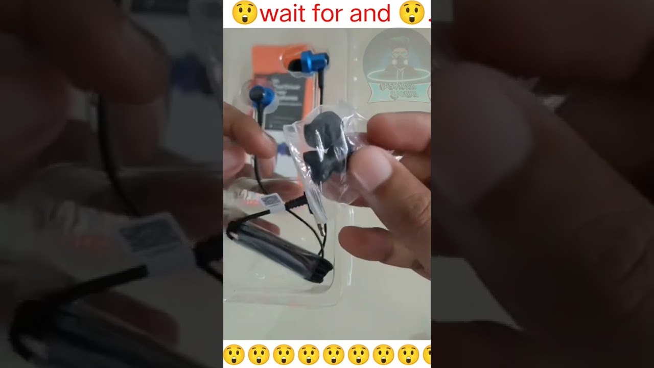 Mi Dual Driver Earphones Unboxing 😲 || Jass noob gaming 