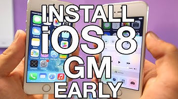 NEW Install iOS 8 GM Early iPhone 5S, 5C, 5, 4S, iPad & iPod - FREE How To