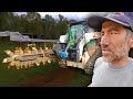 Trenching Water Line with a Track Loader