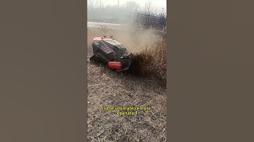 Factory direct sales low price buy online remote tracked tool holder machine