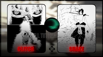 GLITCH+ SHAKE TUTORIAL ALIGHT MOTION ⚡  || MANGA SHAKE || ARCXTUTO