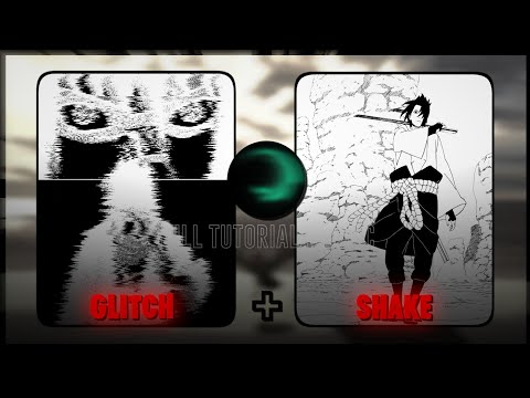 GLITCH+ SHAKE TUTORIAL ALIGHT MOTION ⚡  || MANGA SHAKE || ARCXTUTO
