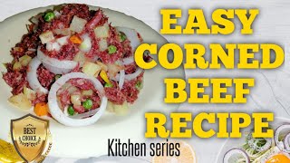 HOW TO COOK CORNED BEEF WITH MIX VEGGIES | CARLYN EVE (KITCHEN SERIES #11)